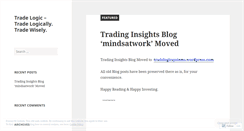 Desktop Screenshot of mindsatwork.wordpress.com