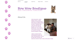 Desktop Screenshot of bowwowboutique.wordpress.com