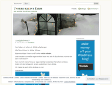 Tablet Screenshot of kleinefarm.wordpress.com