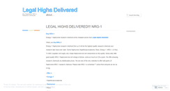 Desktop Screenshot of legalhighsdelivered.wordpress.com