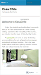 Mobile Screenshot of casachile.wordpress.com