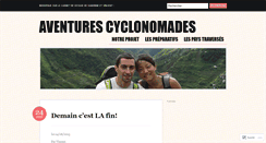 Desktop Screenshot of cyclonomades.wordpress.com