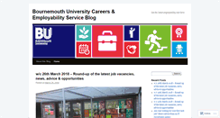 Desktop Screenshot of bucareers.wordpress.com