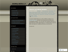 Tablet Screenshot of joomla15.wordpress.com