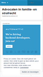 Mobile Screenshot of advocatenervaringen.wordpress.com