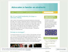 Tablet Screenshot of advocatenervaringen.wordpress.com