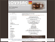 Tablet Screenshot of lovesacpittsburgh.wordpress.com