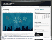 Tablet Screenshot of pardusdunyasi.wordpress.com