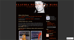 Desktop Screenshot of claudiapetrelli.wordpress.com