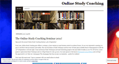 Desktop Screenshot of onlinestudycoaching.wordpress.com