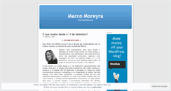 Desktop Screenshot of marcomoreyra.wordpress.com