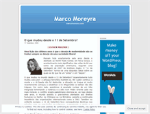 Tablet Screenshot of marcomoreyra.wordpress.com