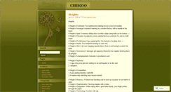 Desktop Screenshot of chikoo.wordpress.com