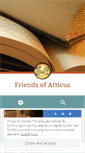Mobile Screenshot of friendsofatticus.wordpress.com