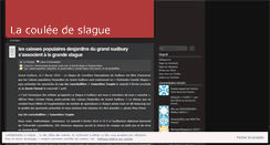 Desktop Screenshot of lacoulee.wordpress.com