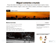 Tablet Screenshot of miguelcomenta.wordpress.com