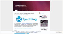 Desktop Screenshot of echaleunvistazo.wordpress.com