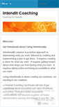 Mobile Screenshot of intenditcoaching.wordpress.com