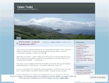 Tablet Screenshot of fabienthollot.wordpress.com