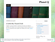Tablet Screenshot of planetqandthemishmash.wordpress.com