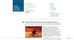 Desktop Screenshot of kegelexerciseforman.wordpress.com