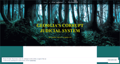 Desktop Screenshot of georgiascorruptjudicialsystem.wordpress.com
