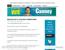 Tablet Screenshot of michaelscanney.wordpress.com