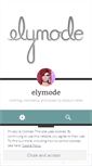 Mobile Screenshot of elymode.wordpress.com