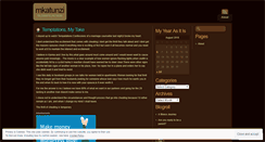 Desktop Screenshot of mkatunzi.wordpress.com