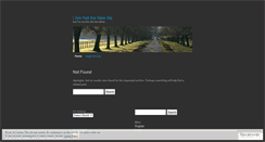 Desktop Screenshot of iamnotthenewme.wordpress.com