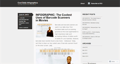 Desktop Screenshot of cooldailyinfographic.wordpress.com