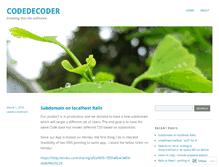 Tablet Screenshot of codedecoder.wordpress.com