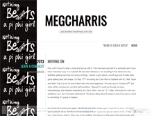Tablet Screenshot of megcharris.wordpress.com