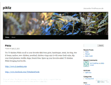 Tablet Screenshot of pikliz.wordpress.com