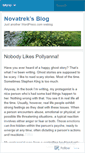 Mobile Screenshot of novatrek.wordpress.com