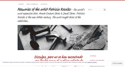 Desktop Screenshot of patriciarosales.wordpress.com