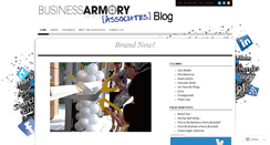 Desktop Screenshot of businessarmory.wordpress.com