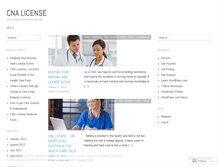 Tablet Screenshot of ecnalicense.wordpress.com
