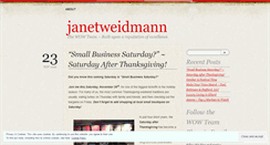 Desktop Screenshot of janetweidmann.wordpress.com