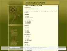 Tablet Screenshot of multiveg.wordpress.com