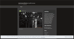 Desktop Screenshot of interieurarchitecte3sen.wordpress.com