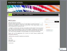 Tablet Screenshot of andyvogel91040.wordpress.com
