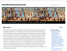 Tablet Screenshot of heraldicamesoamericana.wordpress.com