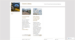 Desktop Screenshot of cosmiclibrary.wordpress.com