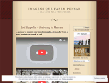 Tablet Screenshot of pensaroupensar.wordpress.com