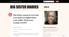 Desktop Screenshot of bigsisterdiaries.wordpress.com