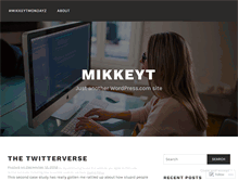 Tablet Screenshot of mikkeyt.wordpress.com