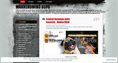 Desktop Screenshot of makkekomiko.wordpress.com