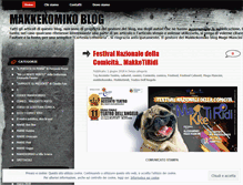 Tablet Screenshot of makkekomiko.wordpress.com