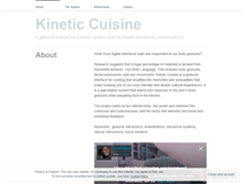 Tablet Screenshot of kineticuisine.wordpress.com